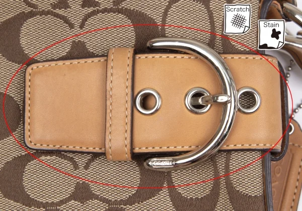 コーチCOACH シグネチャーショルダーバッグ モカ K-85270_004