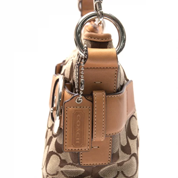 コーチCOACH シグネチャーショルダーバッグ モカ K-85270_006