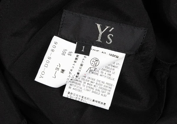 Y's Silk Blend Rayon Dress K-85279_013