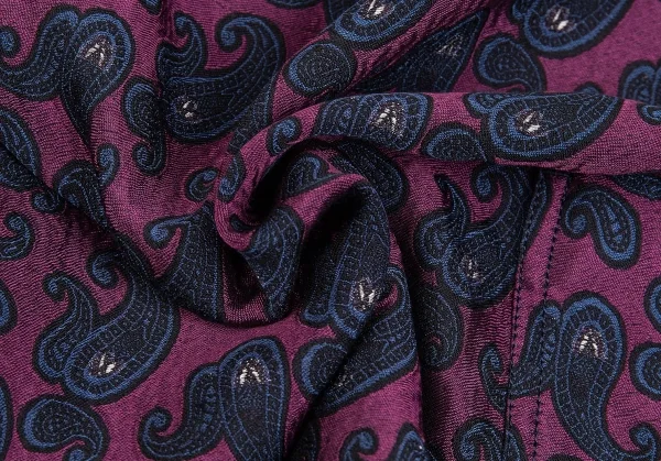 タケシコウサカバイ ワイズ ピンクレーベルTAKESHI KOSAKA by Y's Pink Label ジャガード巻きノースリーブ 紫1 K-85285_013