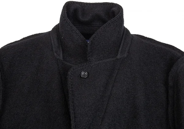 ジュンヤワタナベマン コムデギャルソンJUNYA WATANABE MAN COMME des GARCONS インサイドアウトフェルトパッチポケットジャケット 黒L K-85325_003