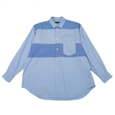 コムデギャルソンオムプリュスCOMME des GARCONS HOMME PLUS 切替デザインドレスシャツ