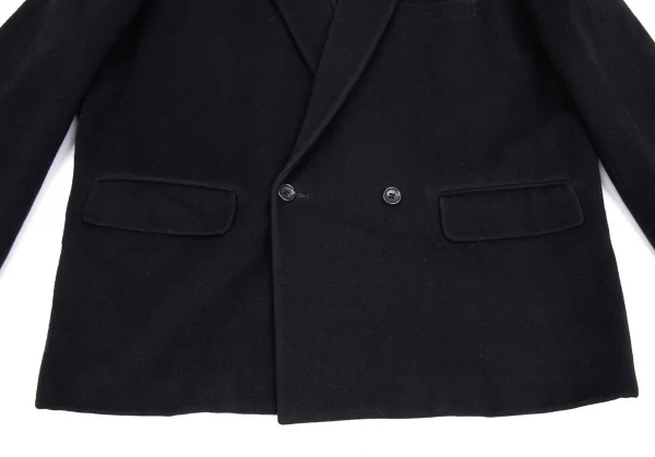 コムデギャルソンオムプリュスCOMME des GARCONS HOMME PLUS ２Bダブルウールジャケット 紺S K-85386_010