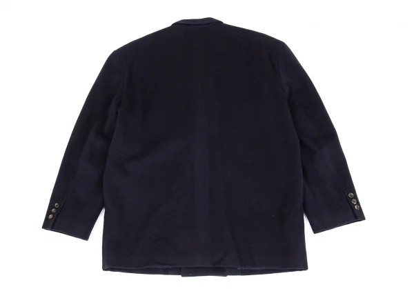 コムデギャルソンオムプリュスCOMME des GARCONS HOMME PLUS ２Bダブルウールジャケット 紺S K-85386_016