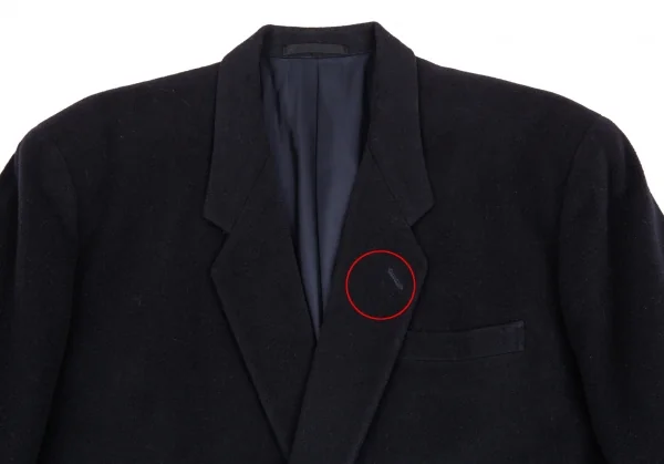 コムデギャルソンオムプリュスCOMME des GARCONS HOMME PLUS ２Bダブルウールジャケット 紺S K-85386_002