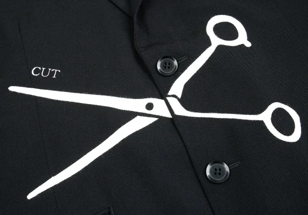 ヨウジヤマモト プールオムYohji Yamamoto POUR HOMME ハサミパッチ