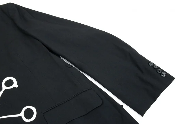 ヨウジヤマモト プールオムYohji Yamamoto POUR HOMME ハサミパッチ