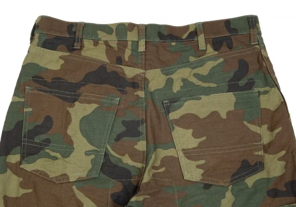 アイ ジュンヤワタナベ マン コムデギャルソンeYe JUNYA WATANABE MAN COMME des GARCONS パッチポケット迷彩ハーフパンツ カーキS K-85533_012