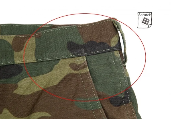 アイ ジュンヤワタナベ マン コムデギャルソンeYe JUNYA WATANABE MAN COMME des GARCONS パッチポケット迷彩ハーフパンツ カーキS K-85533_003