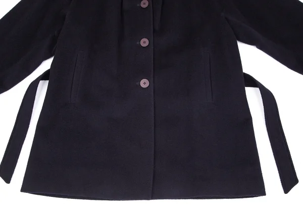 HERNO Printed Silk Lining Wool Coat K-85619_009