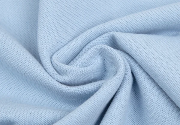 プラダスポーツPRADA SPORT コットンストレッチポロシャツ 水色XS K-85623_011