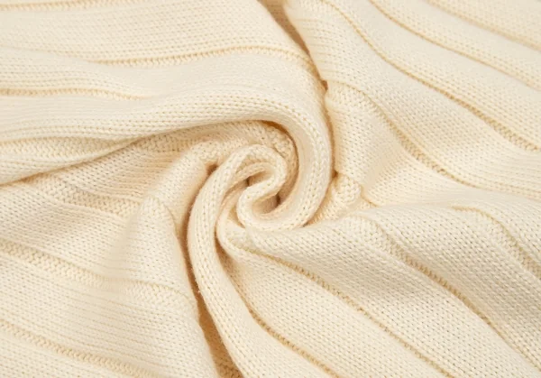 エンポリオ アルマーニEMPORIO ARMANI コットンリブカーディガン クリーム42 K-85639_011