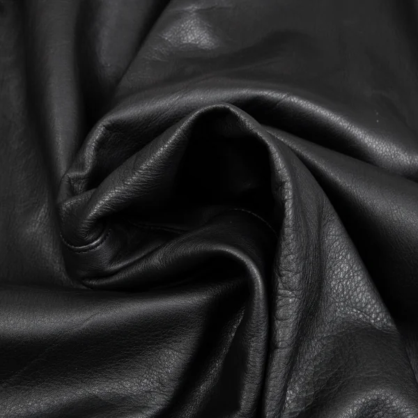 ヨウジヤマモト プールオムYohji Yamamoto POUR HOMME サスペンダーレザーパンツ 黒L K-85707_015