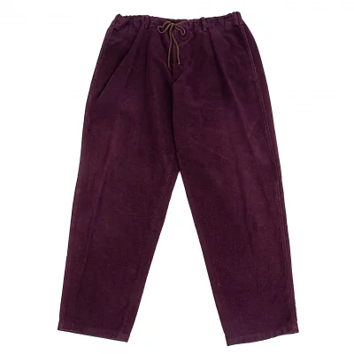 ワイズフォーメンY's for men 紐ウエストモールスキンワイドパンツ