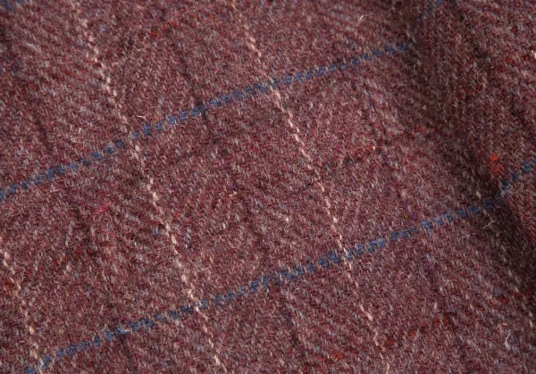 パパスPapas ハリスツイードチェック2Bジャケット あずきM46 K-85748_005