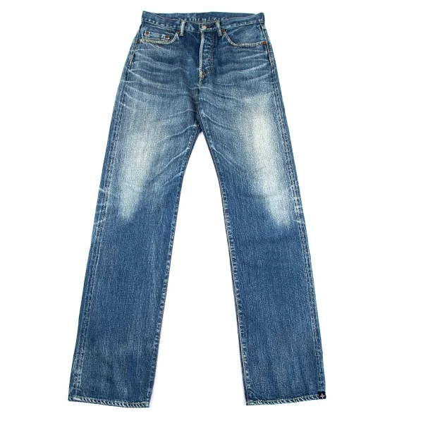 ワイズフォーメンY's for men スポテッドホースウォッシュドセルビッチデニム インディゴ1 K-85807_001