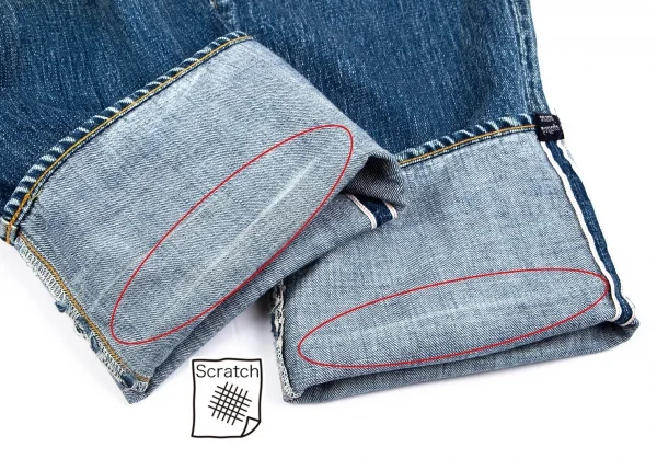 ワイズフォーメンY's for men スポテッドホースウォッシュドセルビッチデニム インディゴ1 K-85807_010