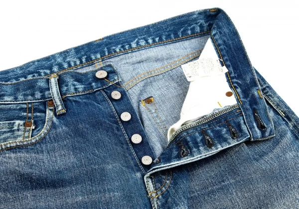 ワイズフォーメンY's for men スポテッドホースウォッシュドセルビッチデニム インディゴ1 K-85807_004