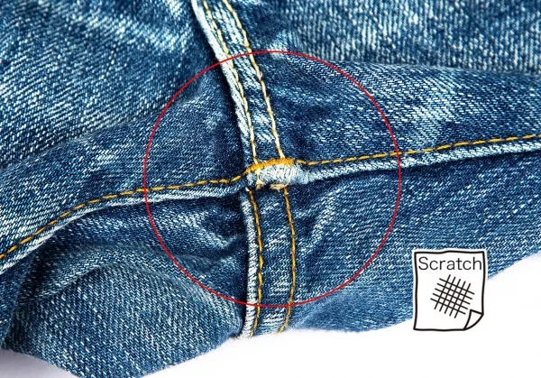 ワイズフォーメンY's for men スポテッドホースウォッシュドセルビッチデニム インディゴ1 K-85807_006