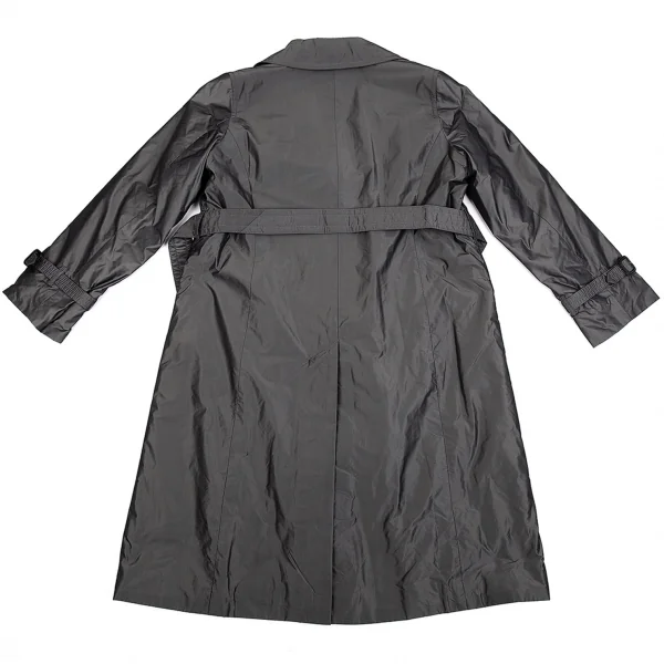 アクアスキュータムAquascutum ナイロン中綿コート グレー7F K-85849_010
