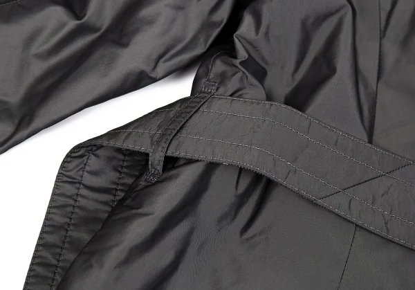 アクアスキュータムAquascutum ナイロン中綿コート グレー7F K-85849_011