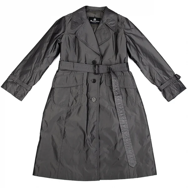 アクアスキュータムAquascutum ナイロン中綿コート グレー7F K-85849_002