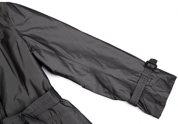 アクアスキュータムAquascutum ナイロン中綿コート グレー7F K-85849_004