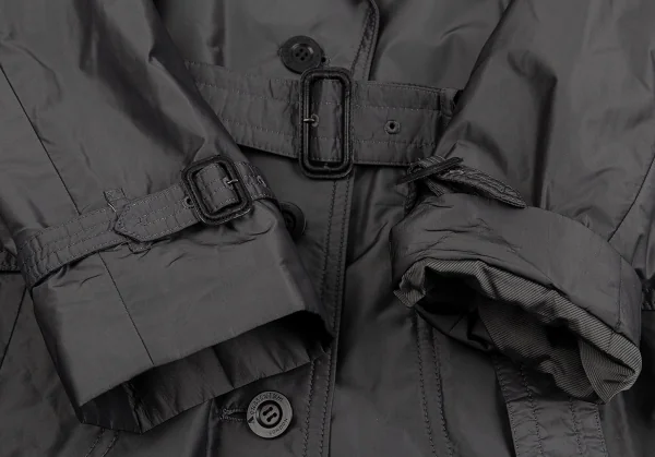 アクアスキュータムAquascutum ナイロン中綿コート グレー7F K-85849_005