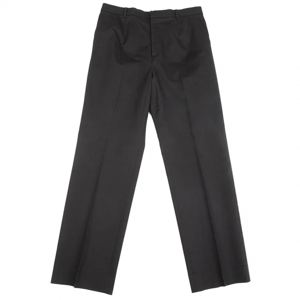 アクアスキュータムAquascutum コットンテンセルグログランパンツ 黒8S K-85854_001