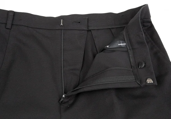 アクアスキュータムAquascutum コットンテンセルグログランパンツ 黒8S K-85854_003