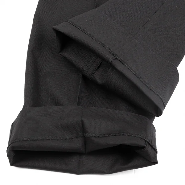 アクアスキュータムAquascutum コットンテンセルグログランパンツ 黒8S K-85854_007