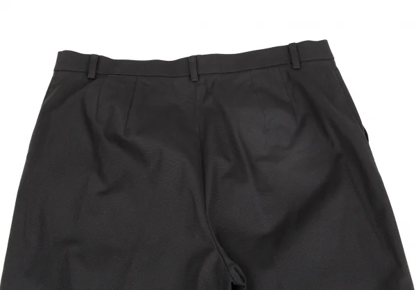 アクアスキュータムAquascutum コットンテンセルグログランパンツ 黒8S K-85854_009