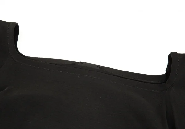 ベルンハルト・ウィルヘルムBernhard Willhelm シルクドルマンワンピース 黒999 K-86187_004