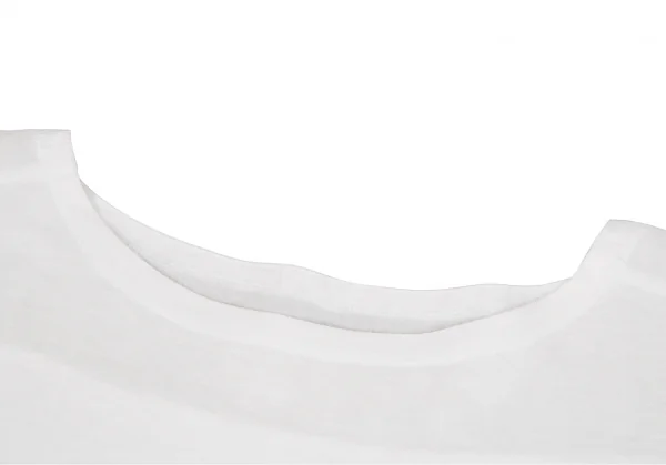 ワイズフォーリビングY's for living ビッグシルエットドルマン切替Tシャツ 白L位 K-86280_004