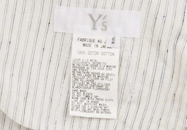 ワイズY's ステッチストライプドルマンチュニック オフ2 K-86290_015