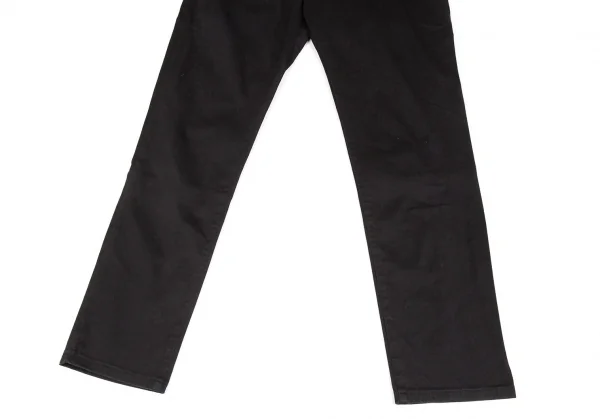 ワイズY's コットンサイドジップポケットパンツ 黒4 K-86297_008
