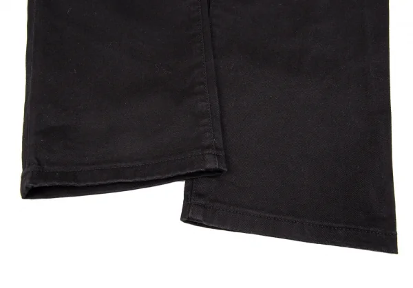 ワイズY's コットンサイドジップポケットパンツ 黒4 K-86297_009