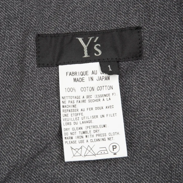 Y's Cotton Wide Pants K-86298_012