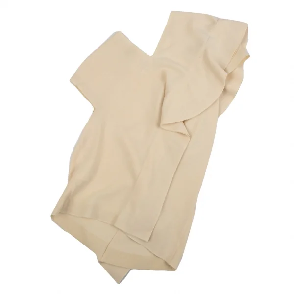 コムデギャルソンCOMME des GARCONS 二次元縫い代デザインニットトップス 生成りM位 K-86327_011