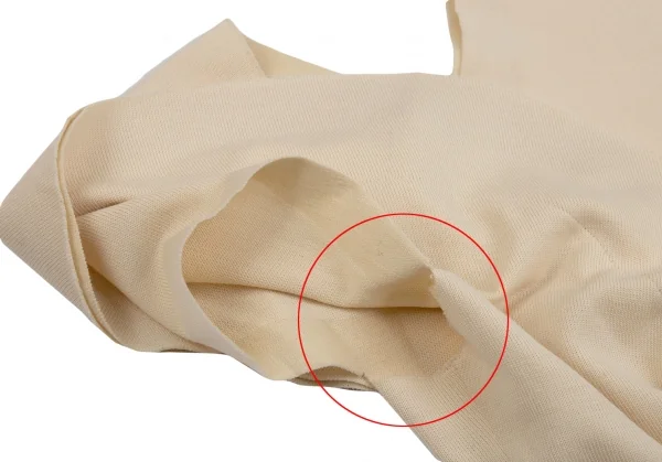 コムデギャルソンCOMME des GARCONS 二次元縫い代デザインニットトップス 生成りM位 K-86327_007