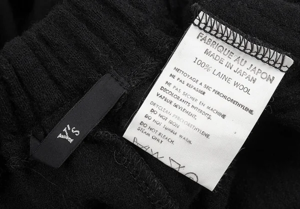 Y's Side Wool Knit Skirt K-86360_017