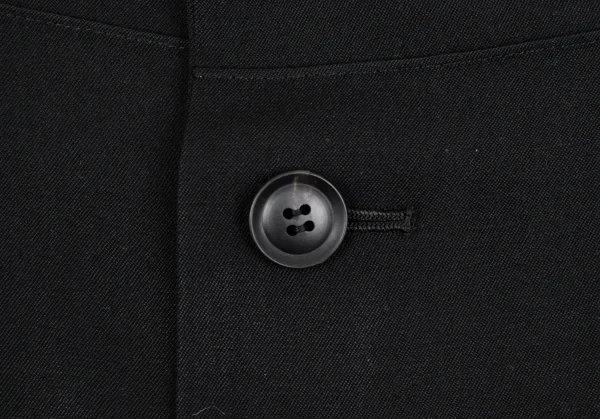 ヨウジヤマモト コスチュームYohji Yamamoto COSTUME ギャバタックジャケット 黒1 K-86427_010