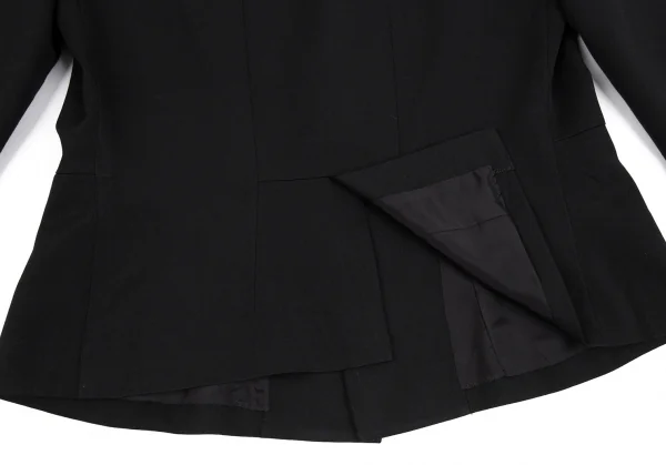 ヨウジヤマモト コスチュームYohji Yamamoto COSTUME ギャバタックジャケット 黒1 K-86427_013