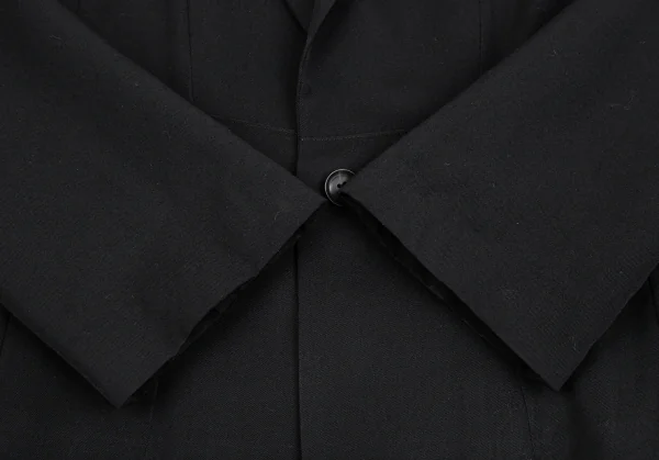 ヨウジヤマモト コスチュームYohji Yamamoto COSTUME ギャバタックジャケット 黒1 K-86427_007