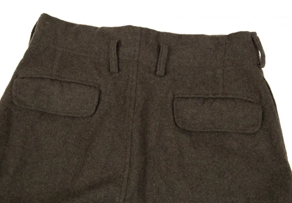 Y's Brushed Wool Tapered Pants K-86455_011