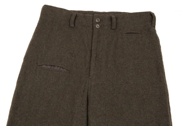 Y's Brushed Wool Tapered Pants K-86455_002