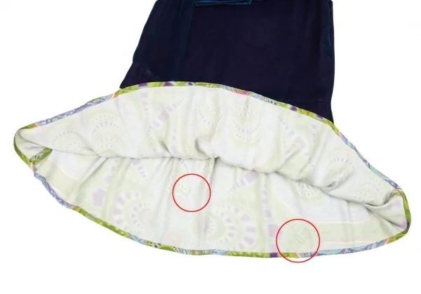 LIMI feu Kaleidoscope Print Switching Velour Dress K-86467_011