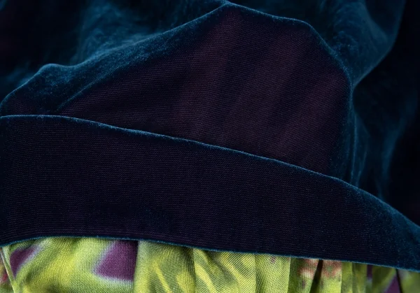 LIMI feu Kaleidoscope Print Switching Velour Dress K-86467_017