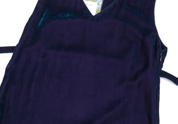 LIMI feu Kaleidoscope Print Switching Velour Dress K-86467_006