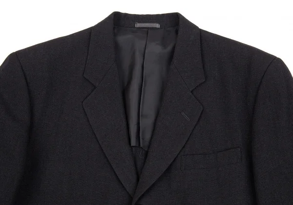 コムデギャルソン オムCOMME des GARCONS HOMME ウールリネンテーラードジャケット 黒S K-86485_002